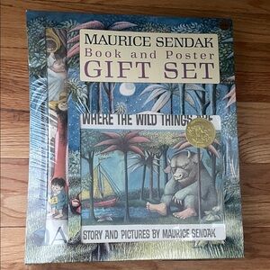 Maurice Sendak Book and Poster Gift Set - Where the Wild Things Are —Rare